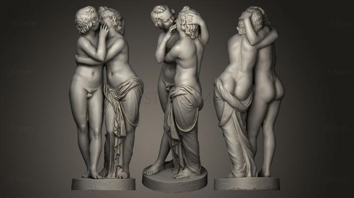Статуи античные и исторические Eros and Psyche